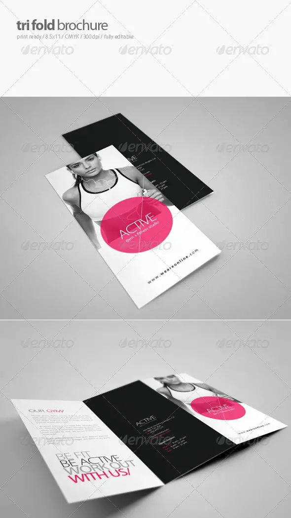 Fitness Tri-Fold Brochure 2