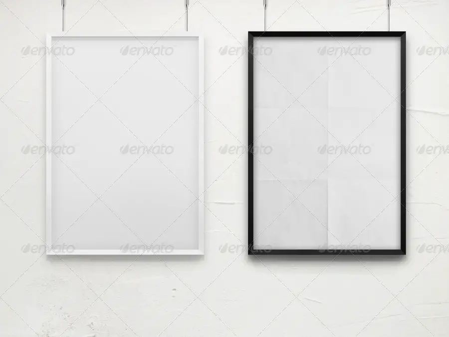 Frame For Your Work II - Poster Mockup