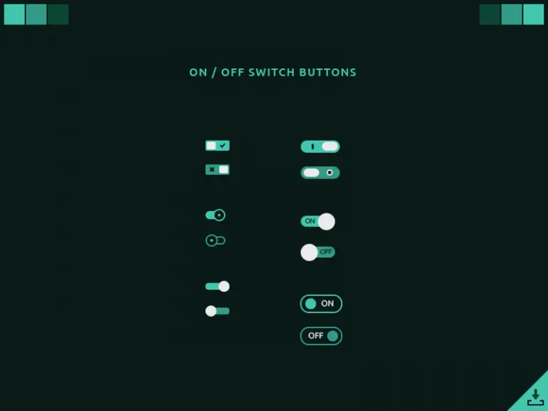 Free On and Off Switch Buttons UI PSD - Everything You Need to Know ...