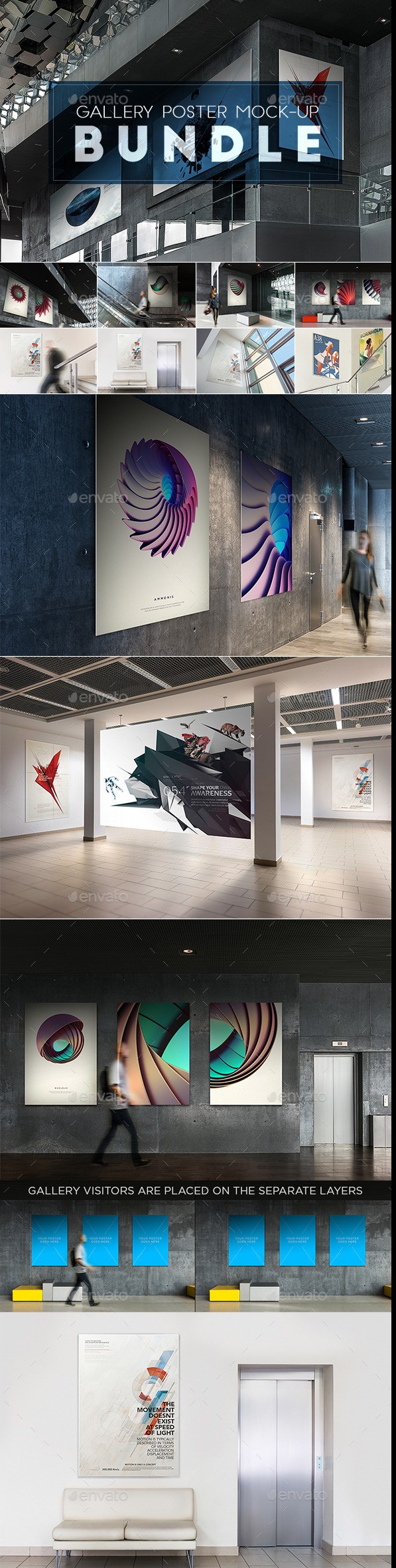 Gallery Poster Mock-Up Bundle