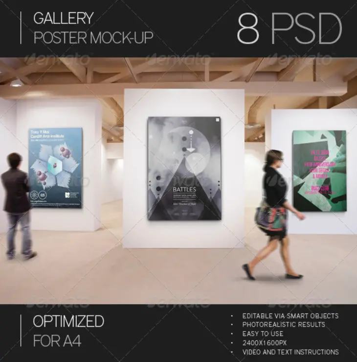 Gallery Poster Mock-Up