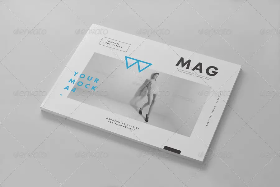 Horizontal Magazine Mock-up II