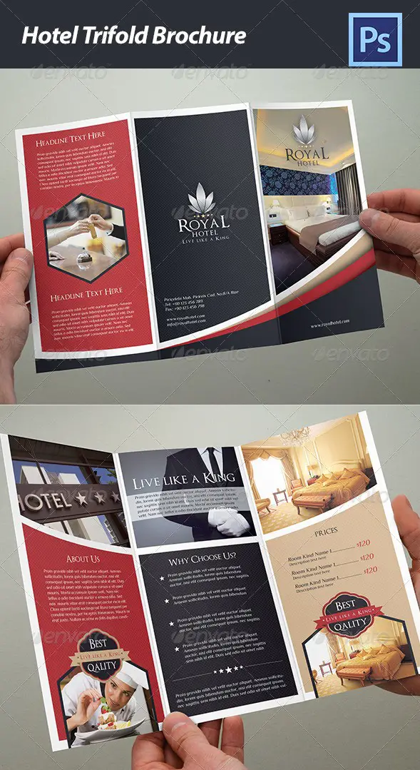 Hotel Tri-Fold Brochure