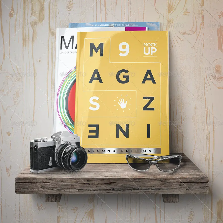 Magazine Mock-Up Set - 2