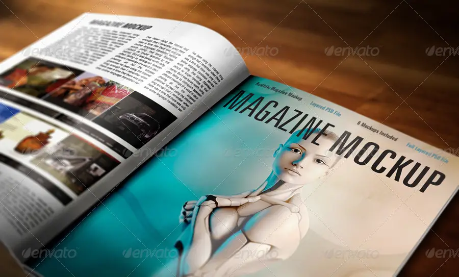 Magazine Mockup