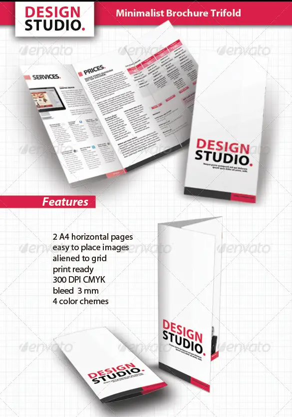 Minimalist Brochure Tri-Fold