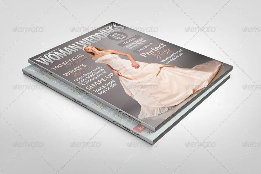 Photorealistic Magazine Mock-up