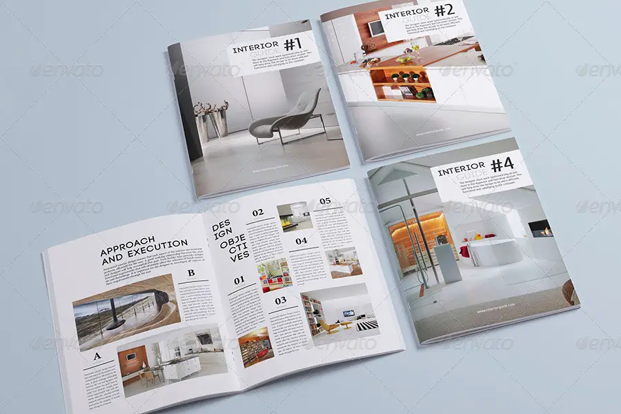 Photorealistic a5 Magazine Mock-up