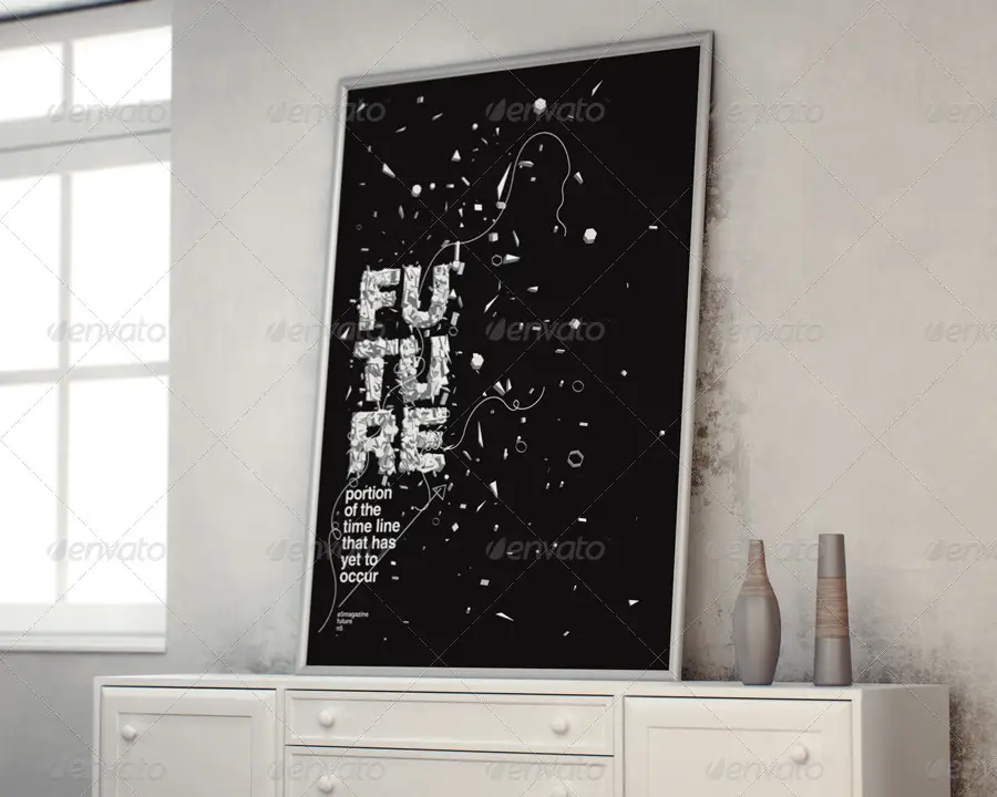 Poster Mock-up Context Frames