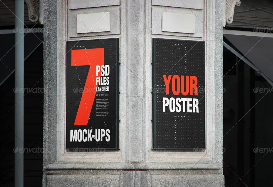Poster Urban Mockups