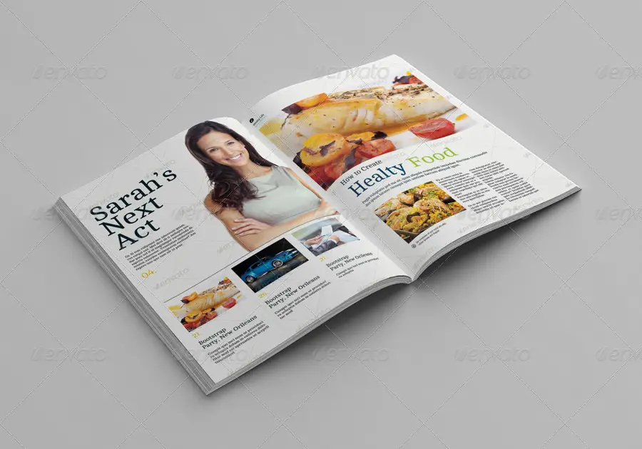 Print & Screen Magazine Mock-Ups