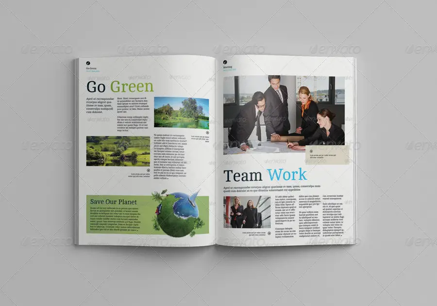 Print & Screen Magazine Mock-Ups