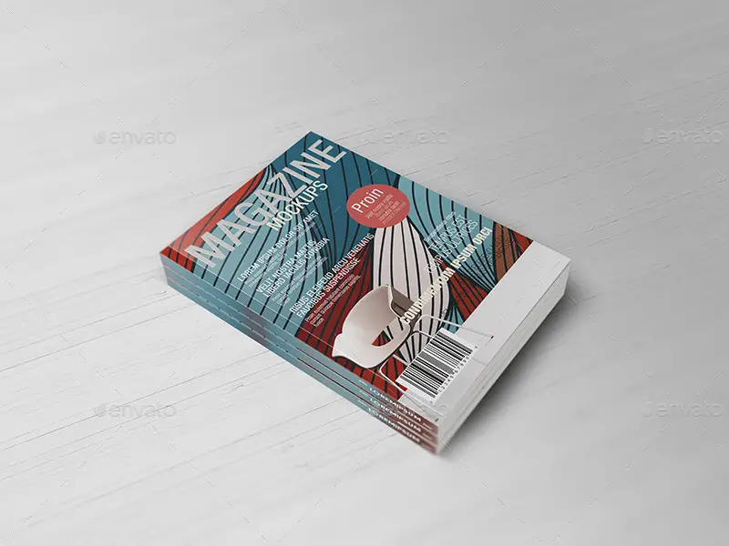 Realistic Magazine Mockups V2