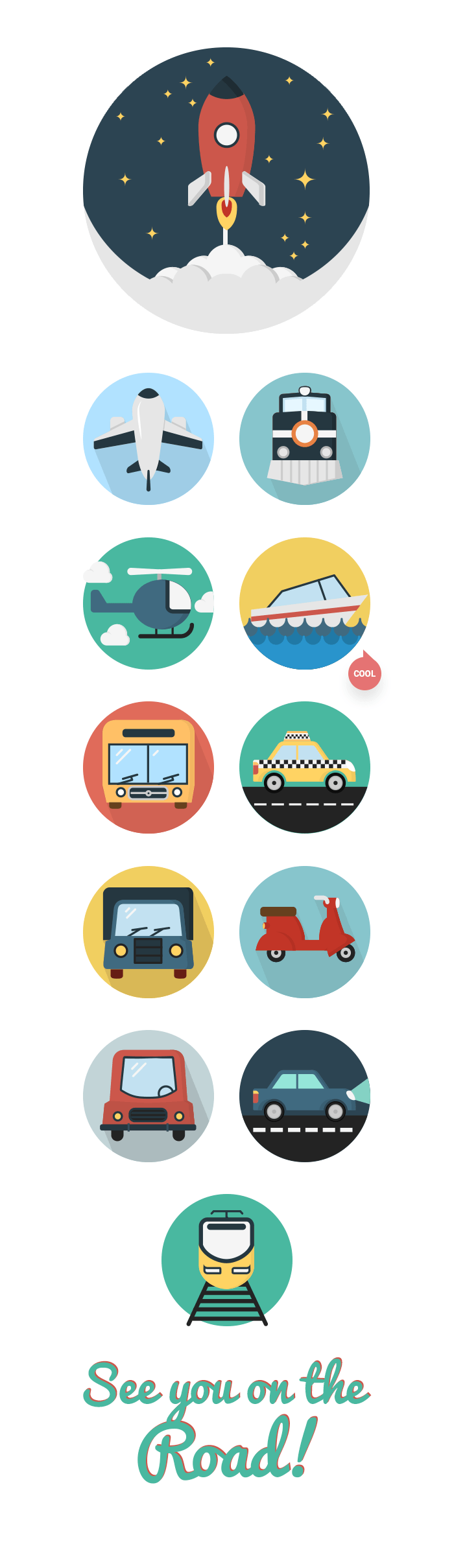 Transportation Icons