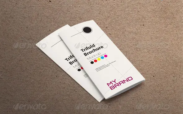 Tri-fold Brochure Mockup