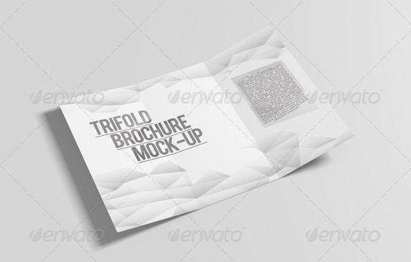 Tri-fold Brochure Mockup