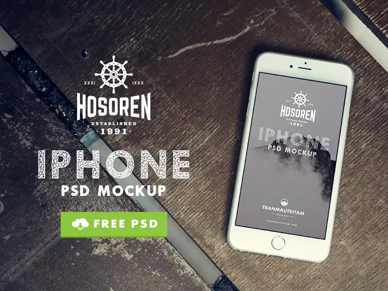 10 Photorealistic iPhone 6 FREE PSD Mockups