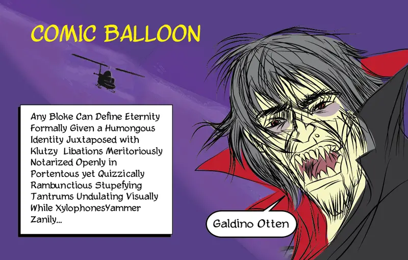 Comic Balloon