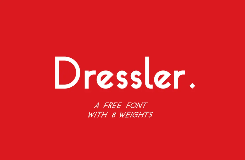 Dressler Font