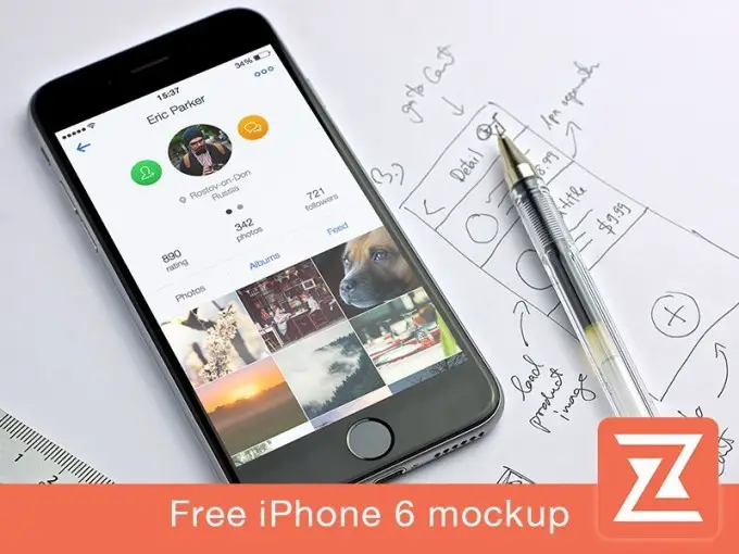 Free iPhone 6 mockup