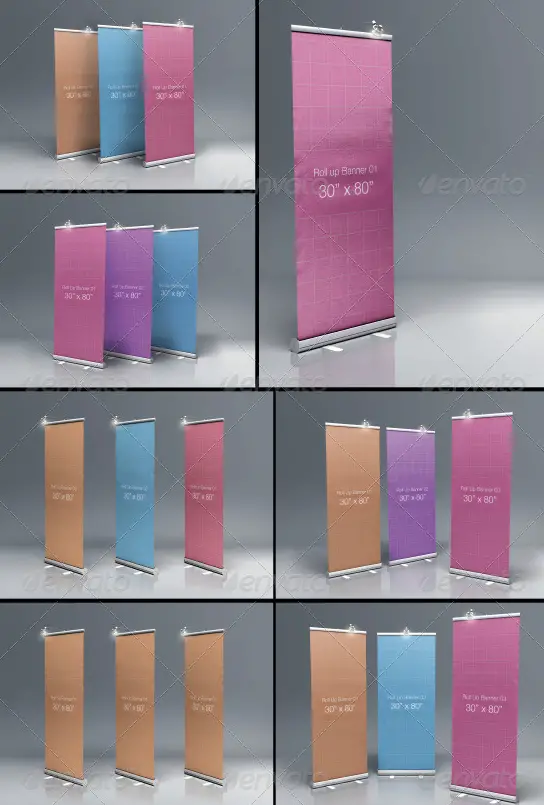 MyRoll Up Banner Mock-up