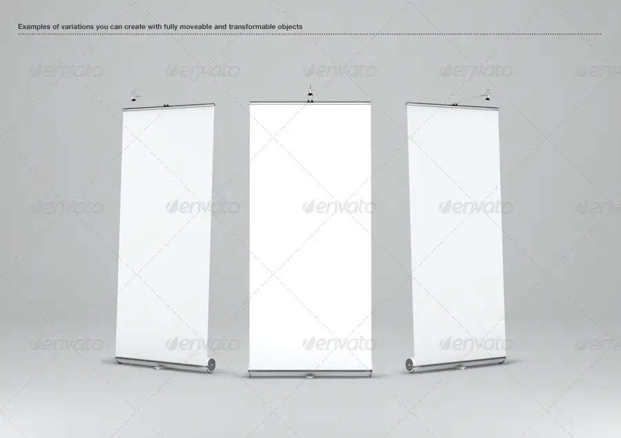 Roll Up Banner Mock-Up