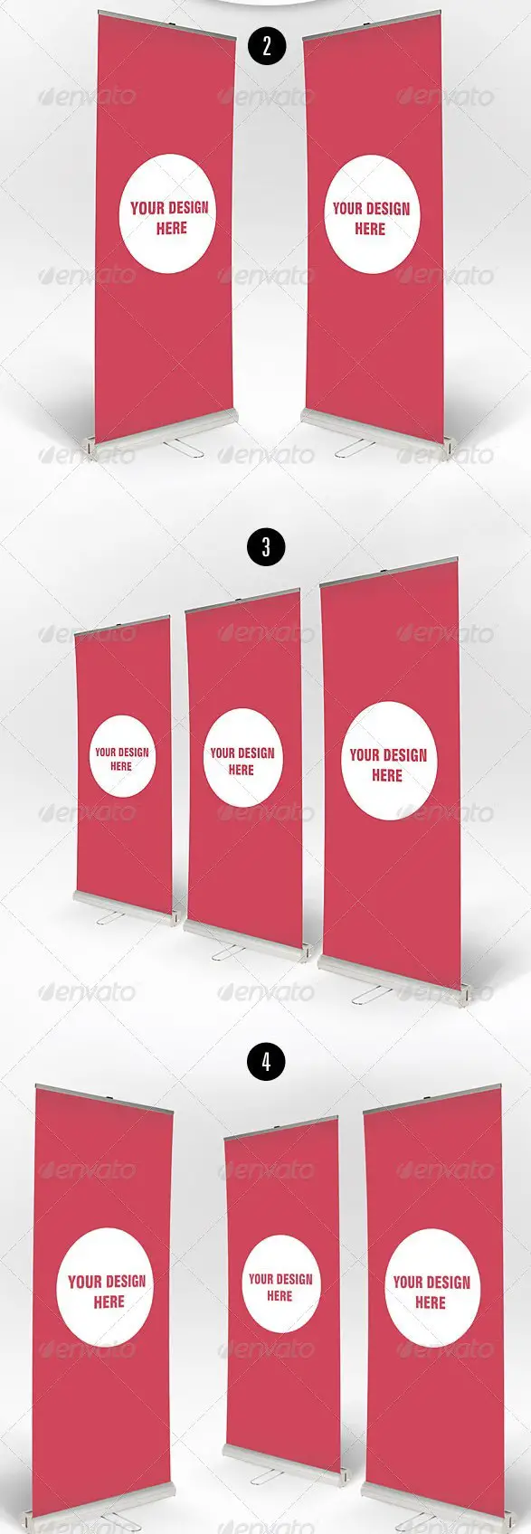 Roll Up Banner Mockup