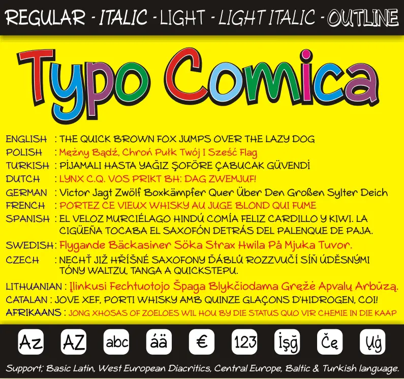 Typo Comica