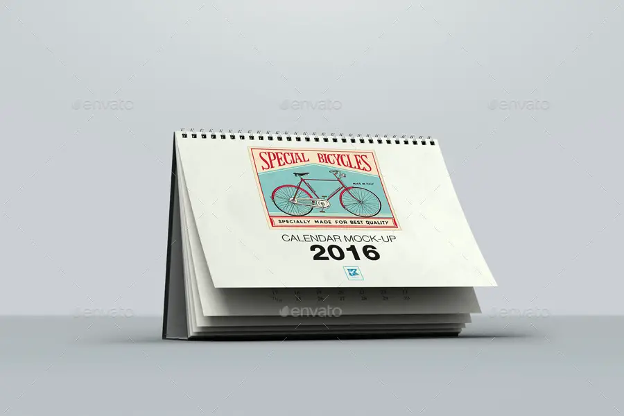 Calendar Mockup Landscape