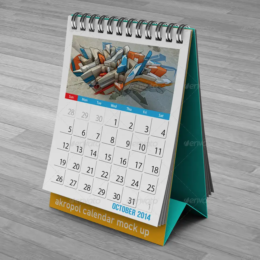 Calendar Mockup Pack