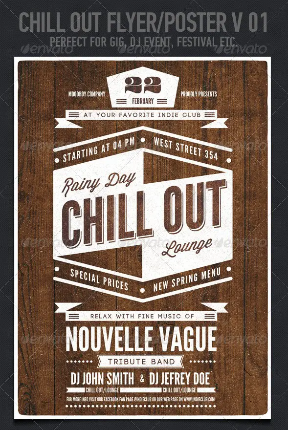 Chill Out Flyer