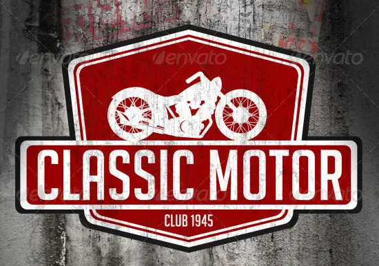 Classic Motor Logo Template