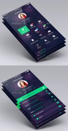 45+ Professional PSD Mobile App UI Design Templates - Full Overview ...
