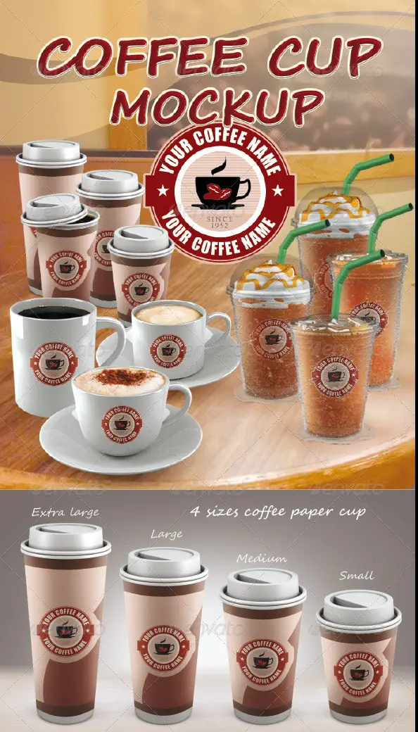 Coffee Cup Mockup