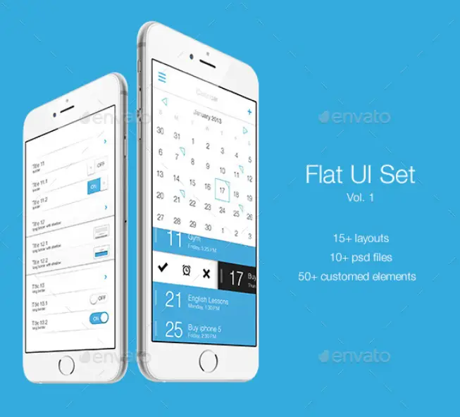 Flat UI Set Vol. 1