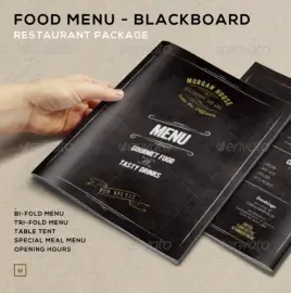 Food Menu Templates for Restaurants