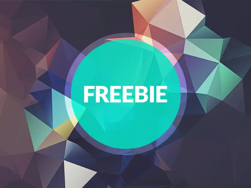 Free Polygonal Background Texture