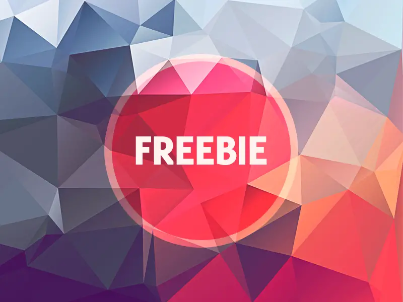 Free Polygonal Background Texture