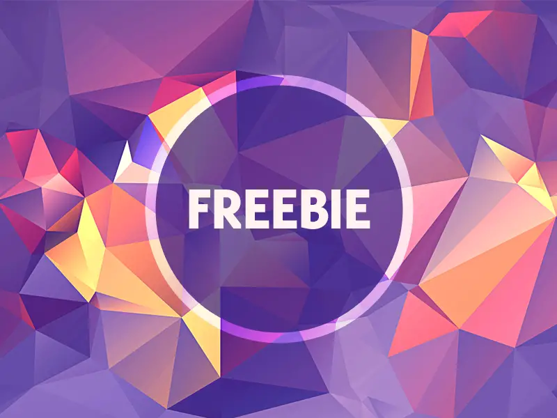 Free Polygonal Background Texture