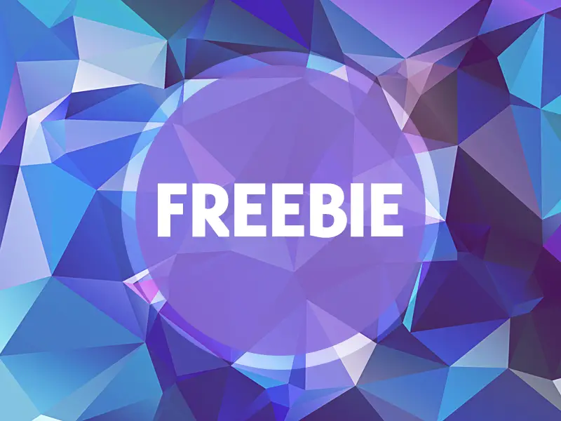 Free Polygonal Background Texture