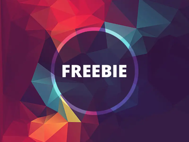 Free Polygonal Background Texture