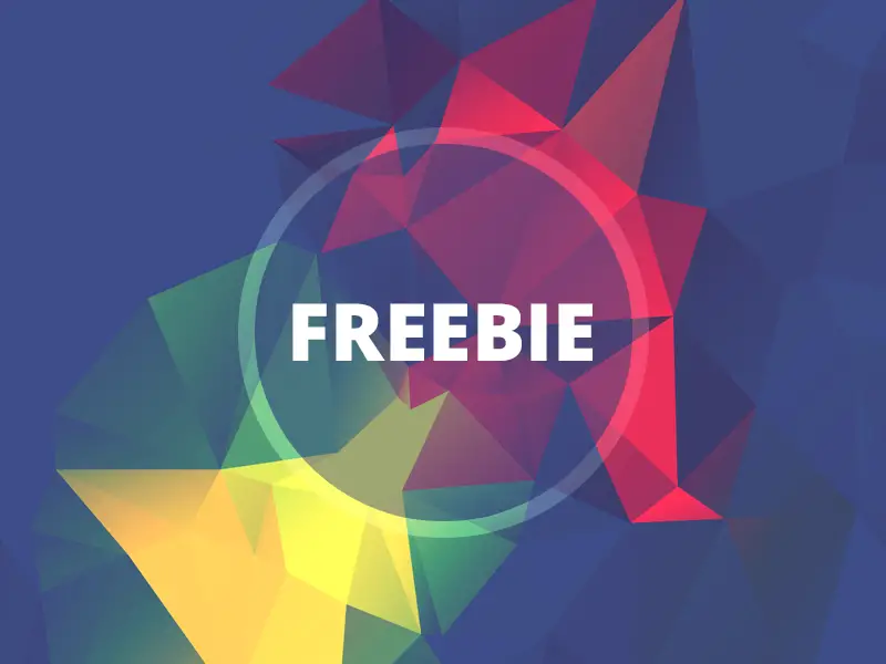 Free Polygonal Background Texture