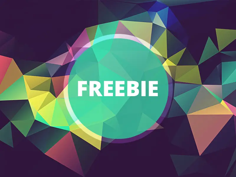 Free Polygonal Background Texture