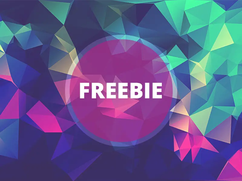 Free Polygonal Background Texture