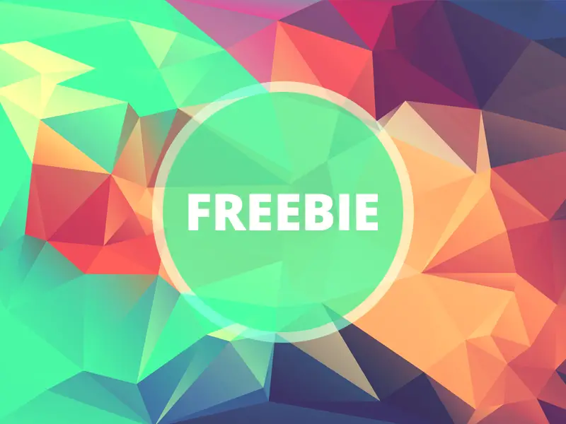 Free Polygonal Background Texture