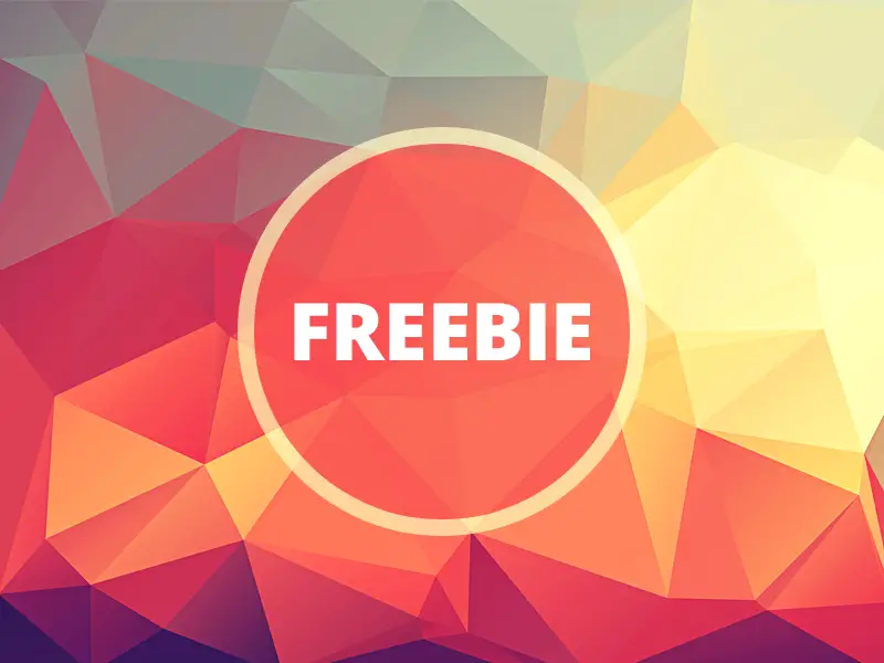 Free Polygonal Background Texture