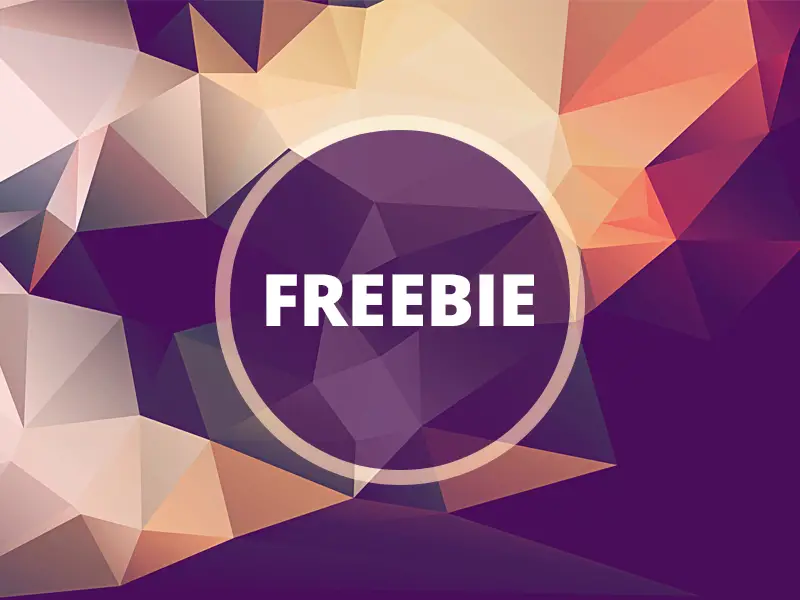 Free Polygonal Background Texture