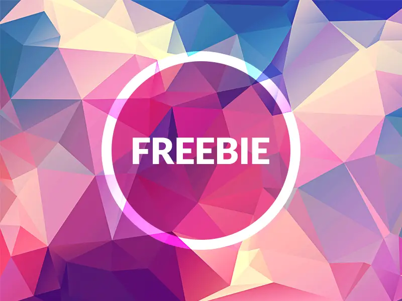 Free Polygonal Background Texture