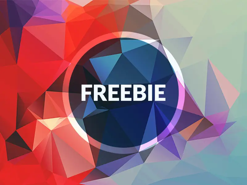 Free Polygonal Background Texture