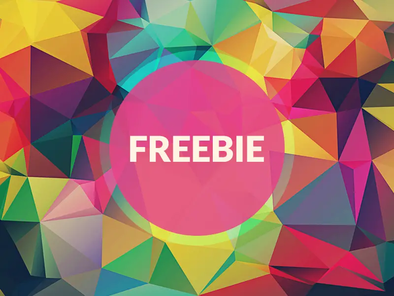 Free Polygonal Background Texture